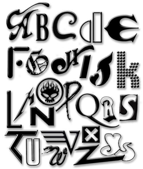 Rock and Roll Band Logo - Rock & Roll ABCs by Logo (image) Quiz - By MrChewypoo