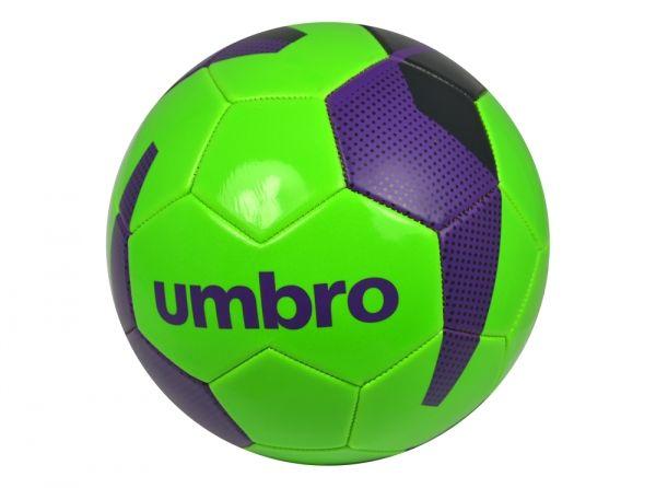Purple and Green Football Logo - Umbro Decco Fluro Green Purple Football Fan Supporter Gift Size 5 ...