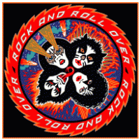 Rock and Roll Band Logo - Kiss Rock and Roll Over. Brands of the World™. Download vector