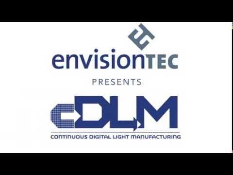 Blue Light Manufacturing Logo - cDLM - Continuous Digital Light Manufacturing - YouTube