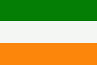Orange and White Green Flag Logo - Tanganyika (1961 - 1964)