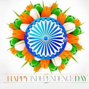 Orange and White Green Flag Logo - independence day flowers orange white greenth January in 2019