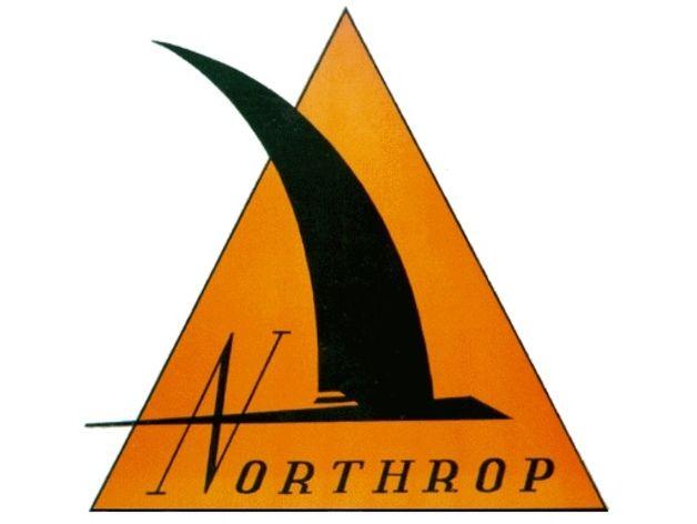 Northrop Aircraft Logo - Vintage Northrop Aircraft Sign Litho