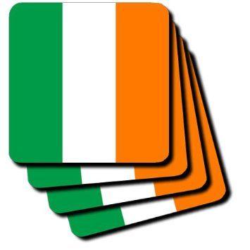 Orange and White Green Flag Logo - Buy cst_158340_1 InspirationzStore Flags of Ireland