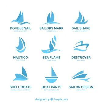 Blue Sail Logo - Sailing Vectors, Photos and PSD files | Free Download