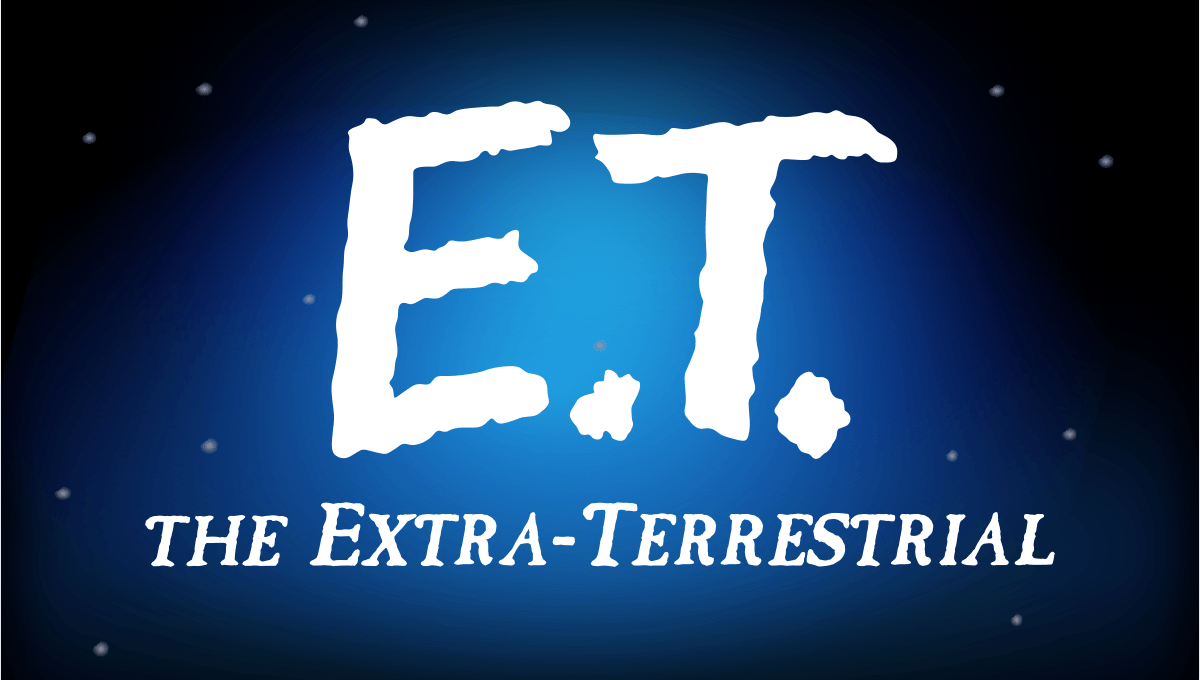 E.T. The Extra-Terrestrial Logo - E.T. the Extra-Terrestrial - Wikiquote
