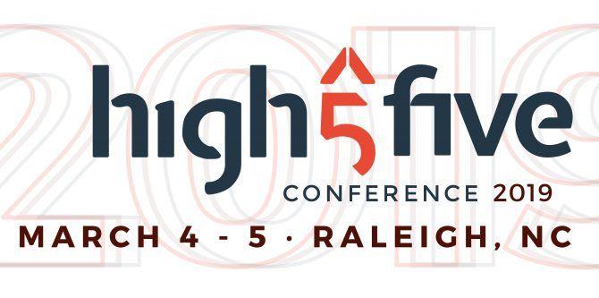 Five Triangle Logo - High Five Conference 2019