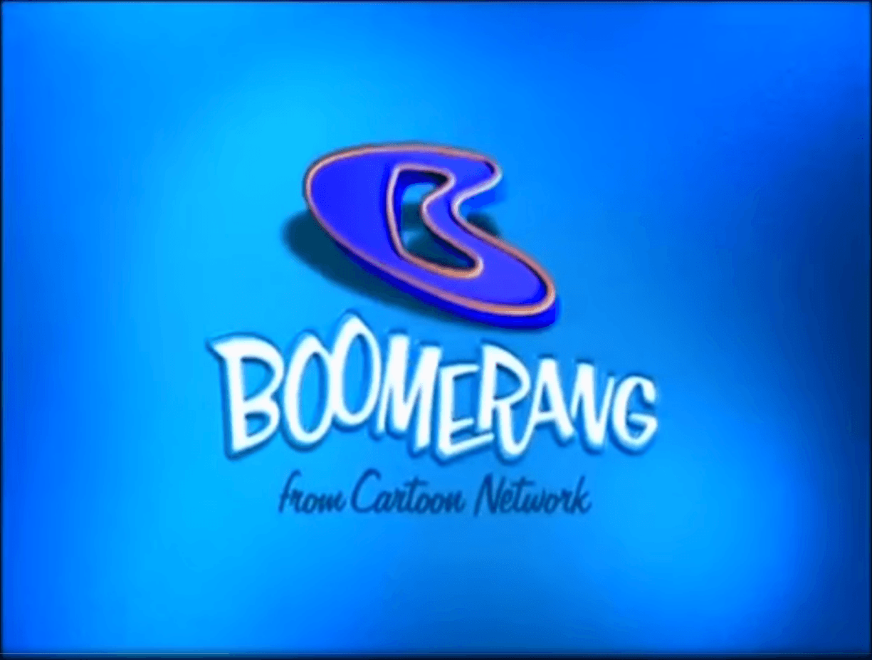 Boomerang TV Channel Logo - Boomerang logo (Blue Background).png