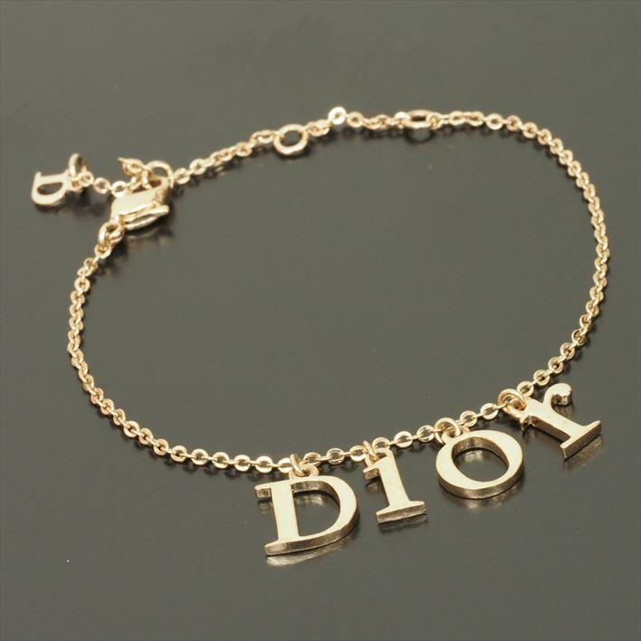 Dior Logo - JEWEL SHOT TOKYO: Christian Dior logo letter bracelet | Rakuten ...