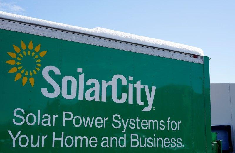 SolarCity Corp Logo - Behind Tesla carnage, signs of support for Musk's SolarCity deal ...