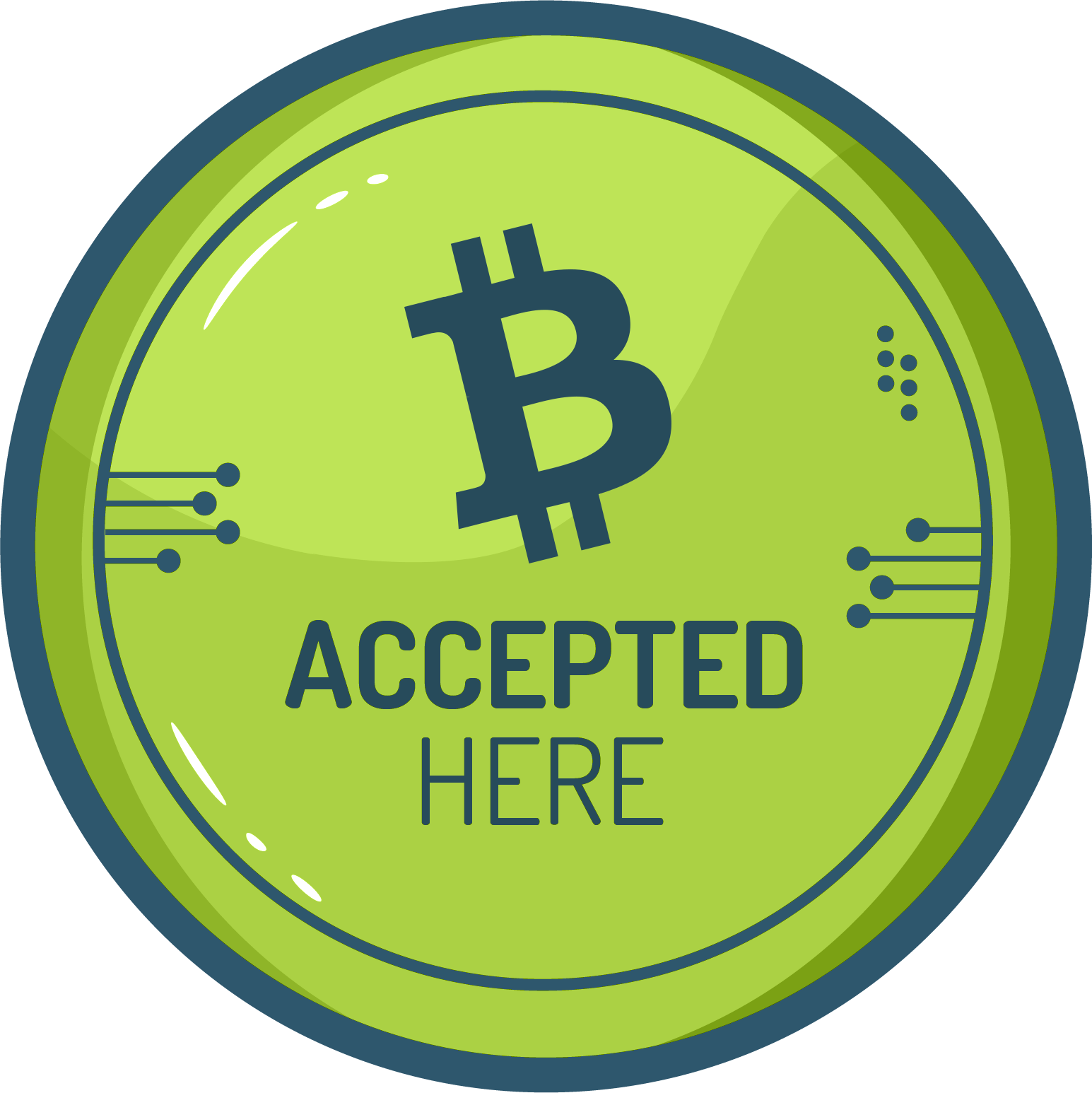 Cash Accepted Logo - Bitcoin Cash Accepted Logo - Album on Imgur