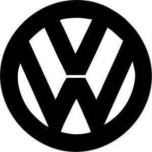 VW Logo - Volkswagen Logo - VW - Vinyl Sticker Decal - VW GM Chev Ford Honda ...