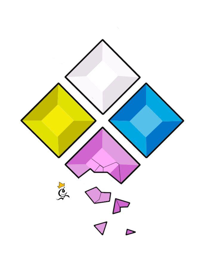 Steven Universe Diamonds Logo - The Diamond Authority Steven universe pink diamond yellow diamond