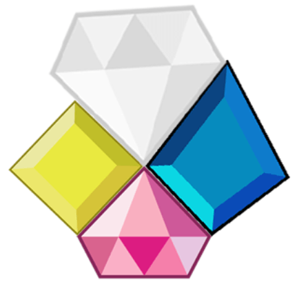 Steven Universe Diamonds Logo - What if White Diamond's gem is cut more like Pink's? : stevenuniverse