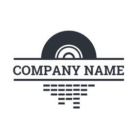 Black and White Rectangle Company Logo - 180+ Free Music Logo Designs | DesignEvo Logo Maker