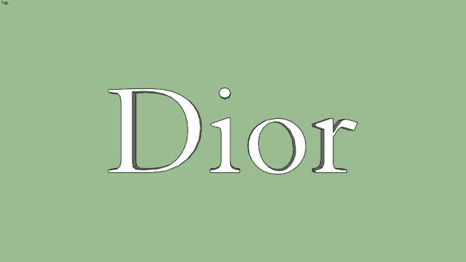Dior Logo - Christian Dior Logo | 3D Warehouse