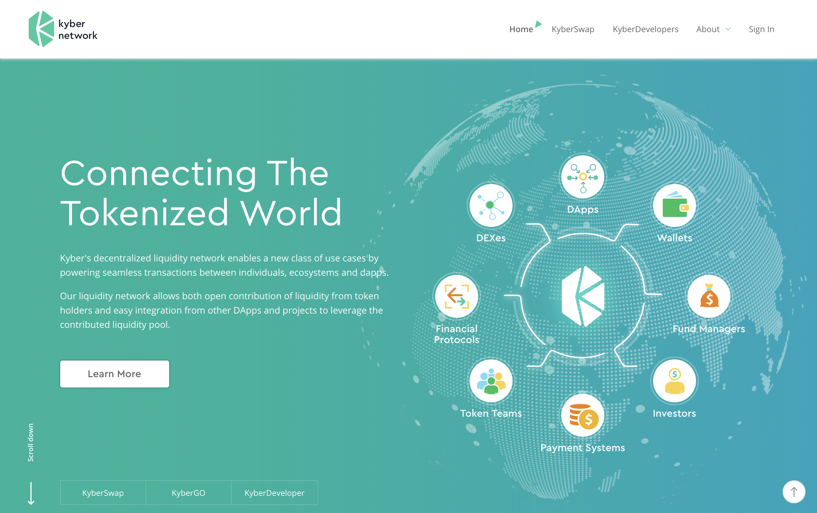 Kyber Network Logo - Kyber Network. The On Chain Liquidity Protocol For The Tokenized World