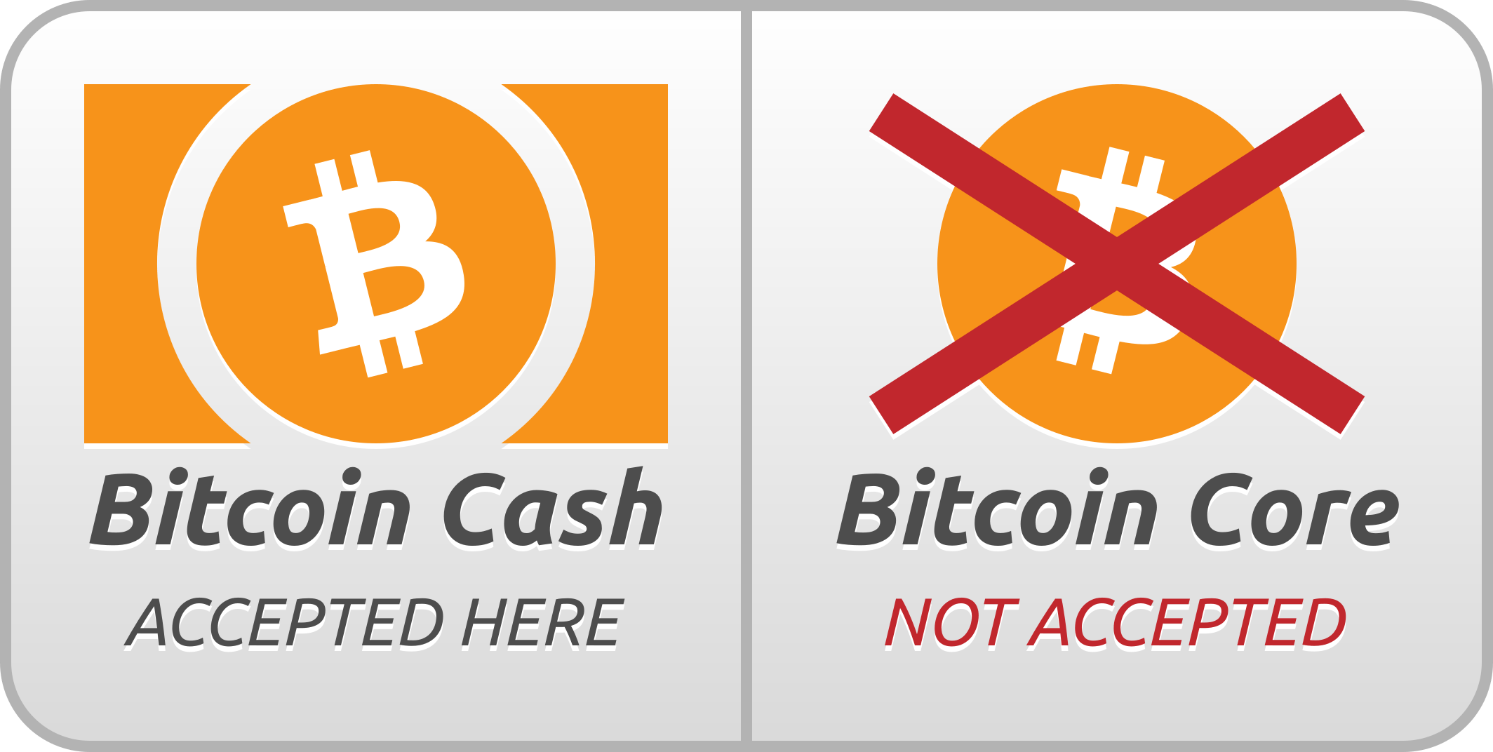 Cash Accepted Logo - accept-small-bitcoincash-nocore-round - Bitcoin, Bitcoin Cash ...