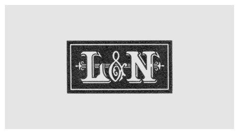 Black and White Rectangle Company Logo - Railroad company logo design evolution