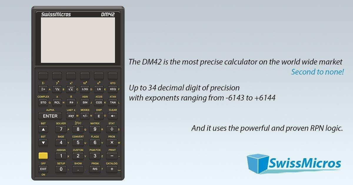 C a RIS H Ar Logo - DM42 most precise calculator.: Amazon.co.uk: Electronics