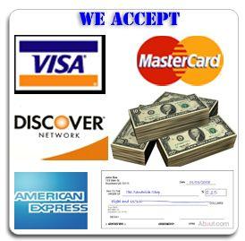 Cash Accepted Logo - Customer Service 911PlumbingAndHeating