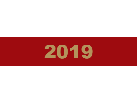 Red and Gold Ribbon Logo - 3401 - Red/Gold 2019 Ribbon