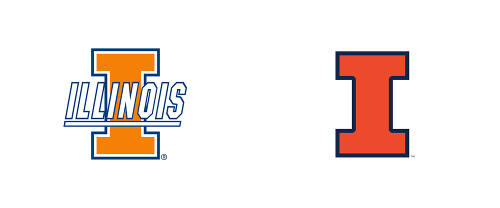 Illonois Logo - Brand New: New Logos, Identity, and Uniforms for Fighting Illini by Nike