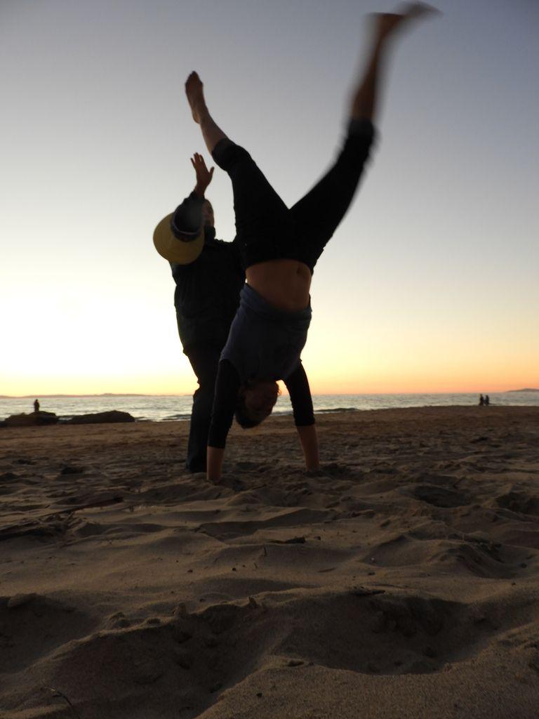 Hanstand Sunset Google Logo - The World's newest photos of beach and handstand - Flickr Hive Mind