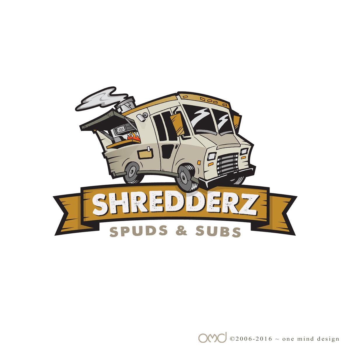 Food Truck Logo - Shredderz Food Truck Logo on Behance