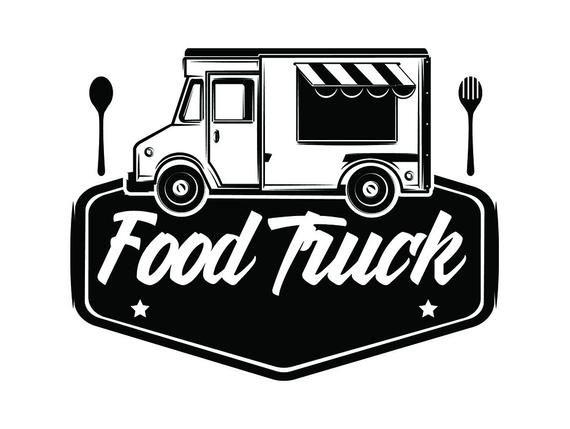 Food Truck Logo - Food Truck Logo 1 Mobile Lunch Service Delivery Vehicle | Etsy