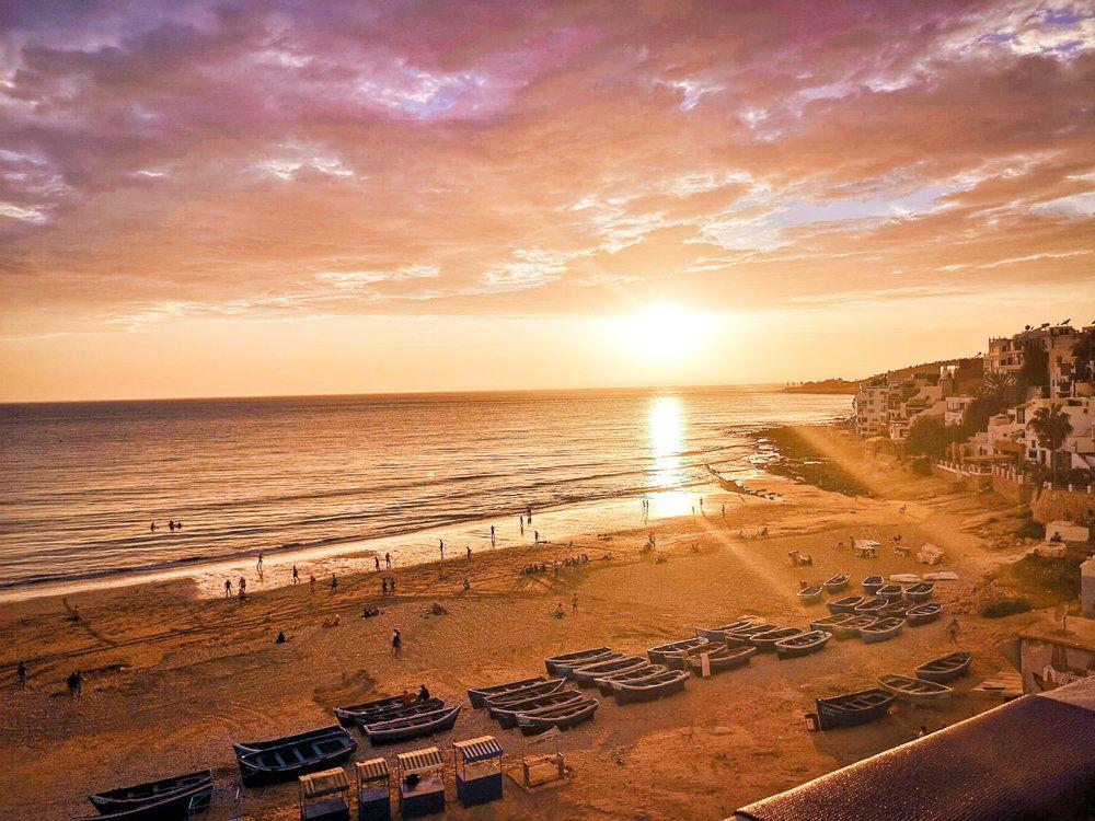 Hanstand Sunset Google Logo - 7 day Yoga and Handstands in Morocco Retreat — Aurora Bowkett Yoga