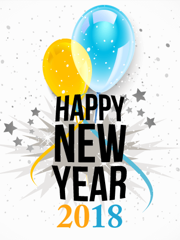 New Year 2018 Logo - Happy New Year 2018 PNG Transparent Happy New Year 2018.PNG Image