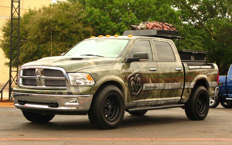 Camo Ram Truck Logo - 2009 State Fair of Texas: The Stories Behind the Stories - Auto Show ...