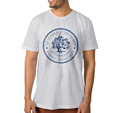 Cool Seal Logo - Amazon.com: Waft Quinnipiac University Seal Logo Mens Short Sleeve ...