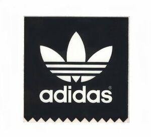 Black and White Adidas Logo - ADIDAS STICKER 2.25 Black & White Adidas Logo Promo Decal Sticker