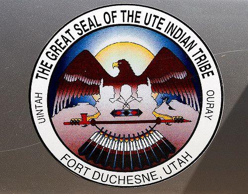 Cool Seal Logo - Ute Tribal Seal | Cool Logo on the side of a Ute Tribe polic… | Flickr