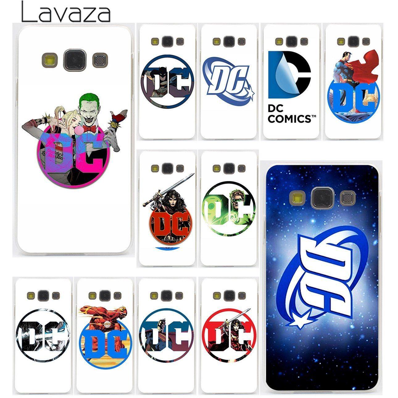 DC Galaxy Logo - ჱLavaza DC Comics logo Hard Case for Samsung Galaxy S3 S4 S5 & Mini ...