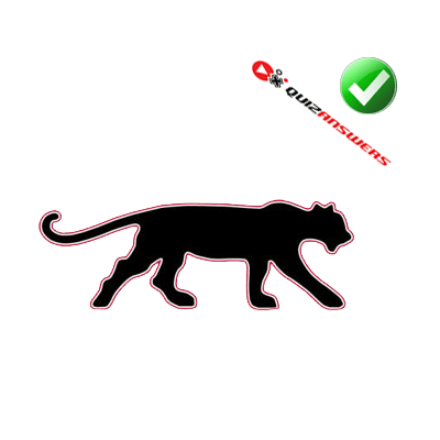 Black Panther Red Outline Logo - Black Panther Red Outline Logo - Logo Vector Online 2019