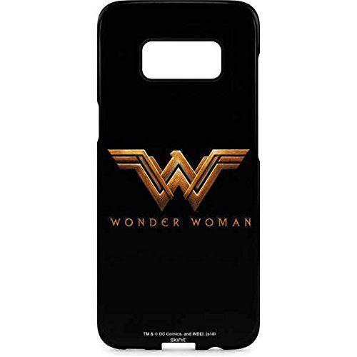 DC Galaxy Logo - Wonder Woman Galaxy S8 Case Woman Gold Logo