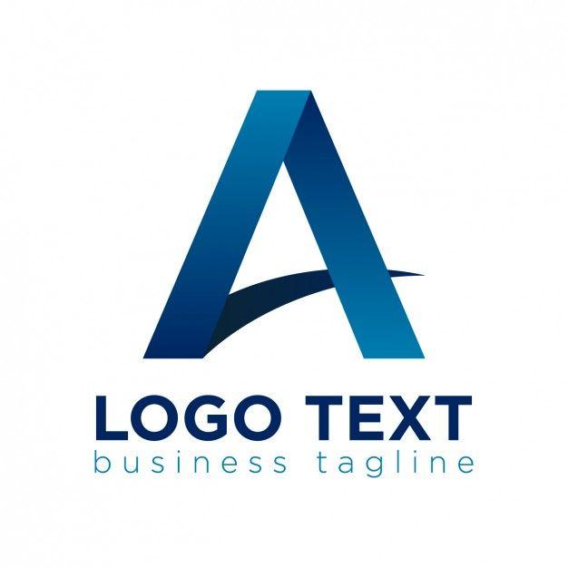 Letter a Logo - Letter shape logo Vector | Free Download