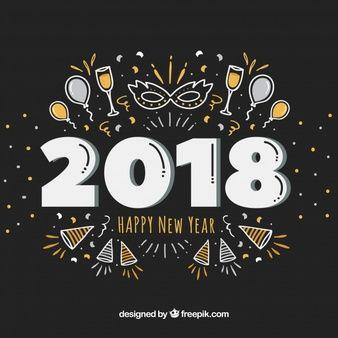New Year 2018 Logo - 21 Years Vectors, Photos and PSD files | Free Download