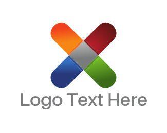 Letter a Logo - Letter X Logo Maker | Free to Try | BrandCrowd