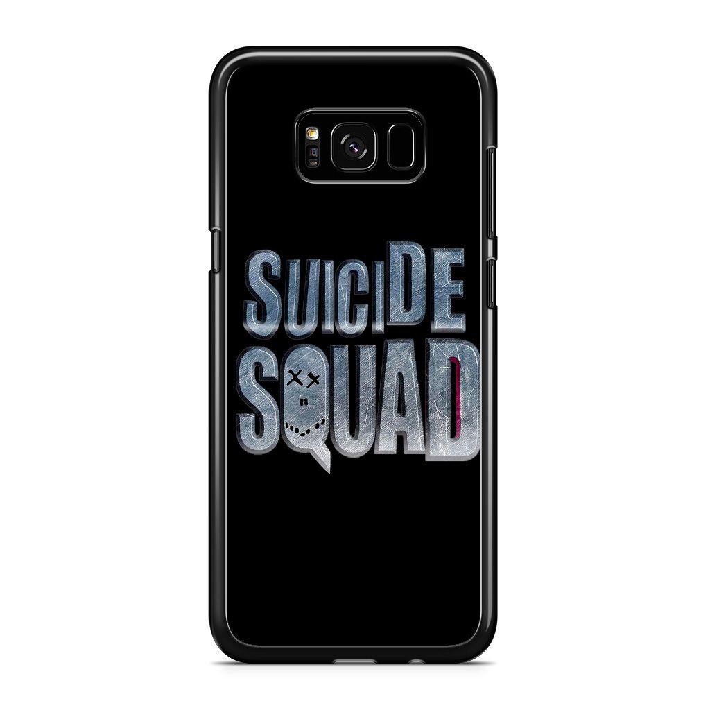 DC Galaxy Logo - Suicide Squad Logo Dc Art Samsung Galaxy S8 Case - CASESHUNTER