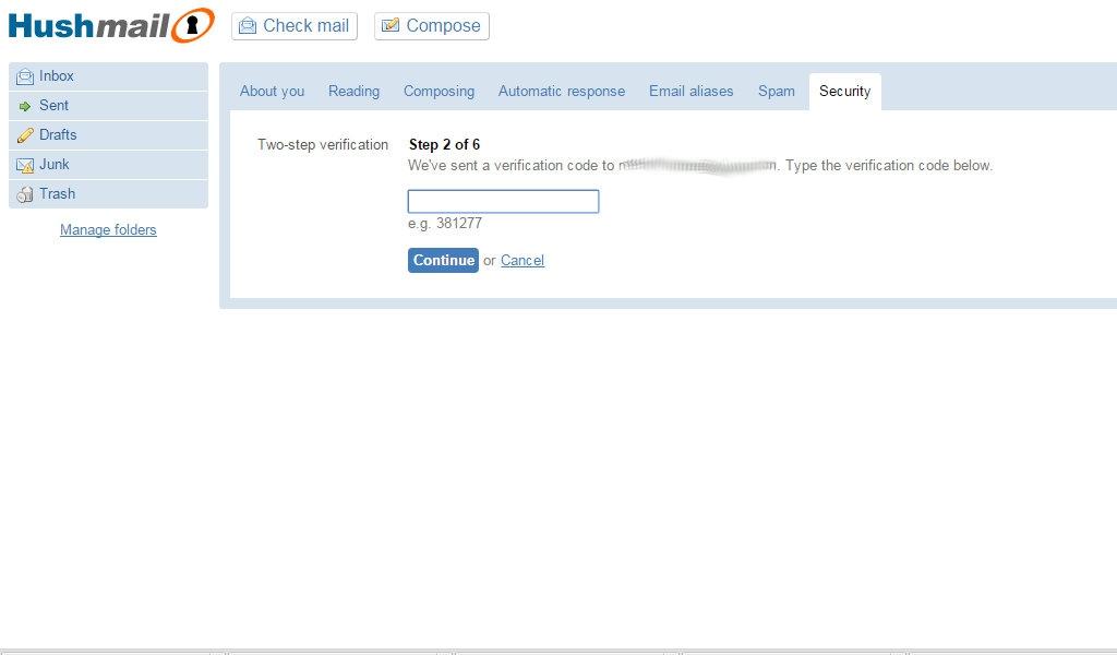 Hushmail Logo - How to Turn On 2FA for Hushmail. Turn It On