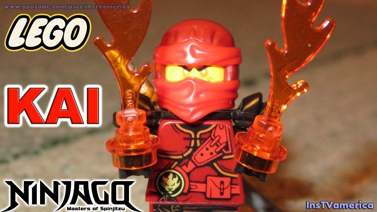 LEGO Ninjago Red Ninja Logo - LEGO NINJAGO KAI Minifigure Red Ninja Ninjago Masters of Spinjitzu ...