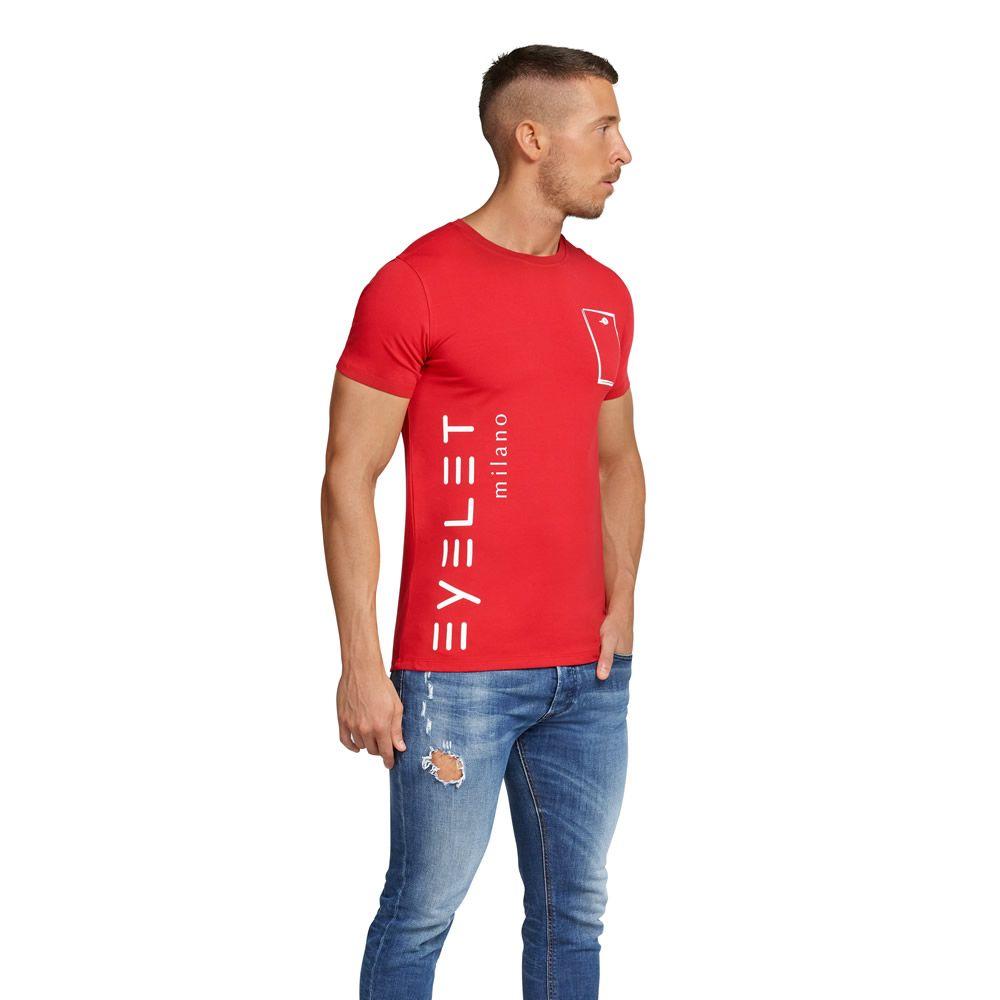 Red Person Logo - Red T-Shirt Big Logo - Pochette Uomo da Giacca, T-Shirt e Gioielli ...
