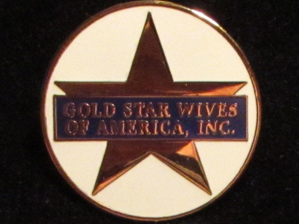 Gold Star Wives of America Logo - GSW Round Pin | Gold Star Wives of America, Inc. Storefront