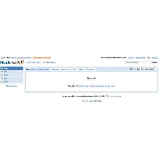 Hushmail Logo - Hushmail Review, Cons and Verdict