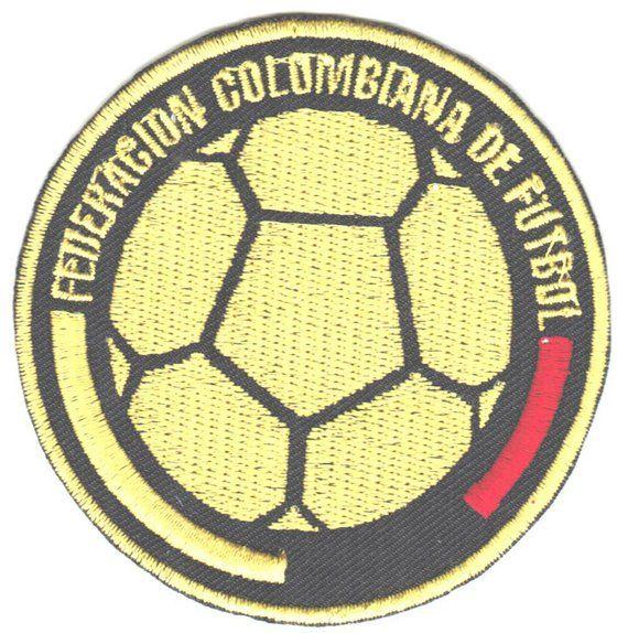 Columbia Soccer Logo - Colombia AWAY National Football Team FIFA Soccer Badge Patch | Etsy