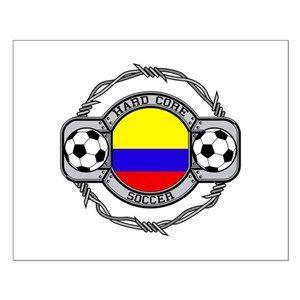 Columbia Soccer Logo - Flag Colombia Wall Art - CafePress